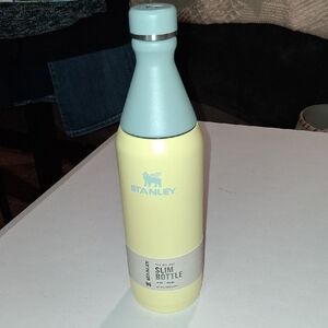 NWT Stanley Stainless Steel Pastel Yellow and Light Blue Bottle